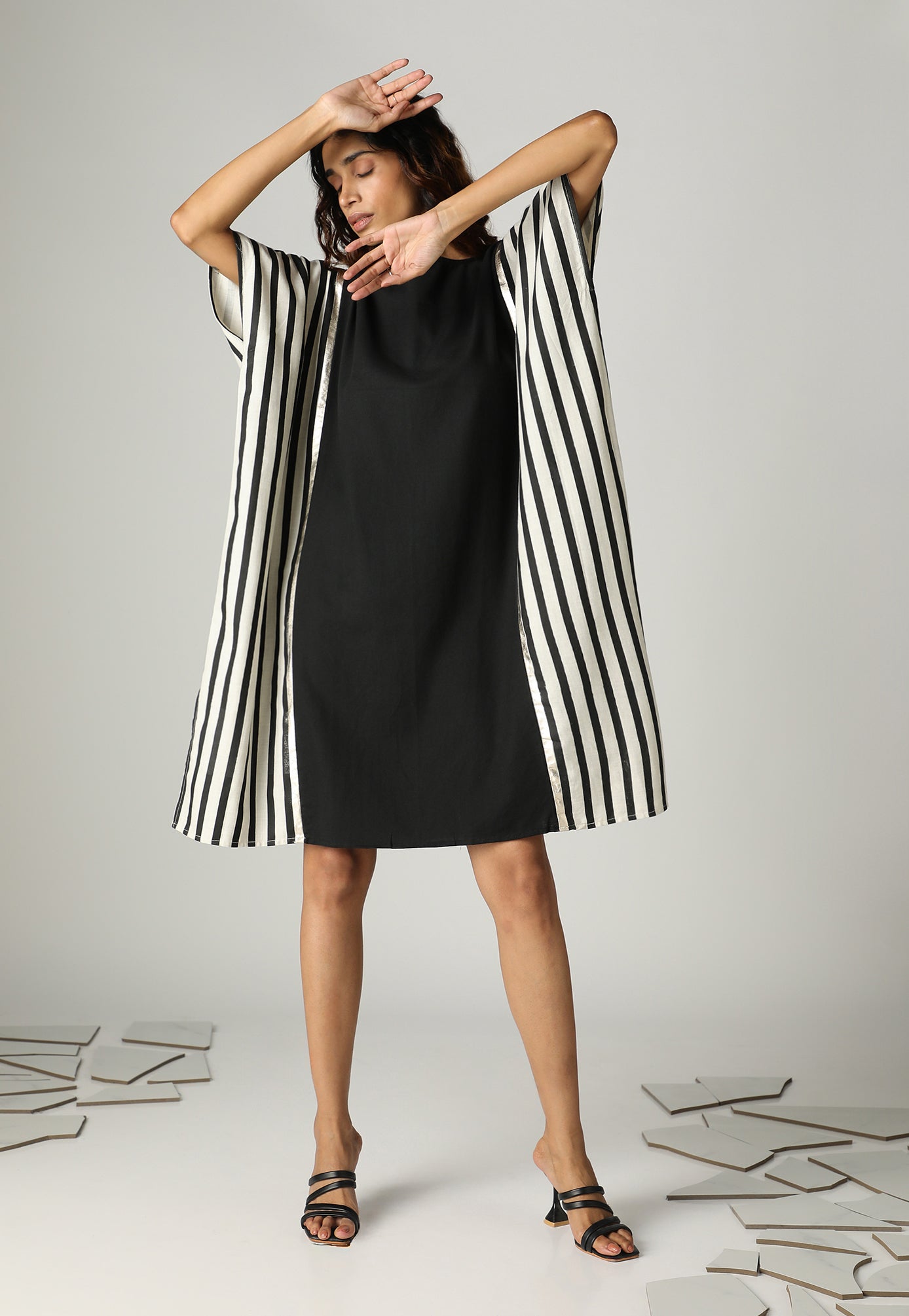 BEHIND BARS SQUARE DRESS