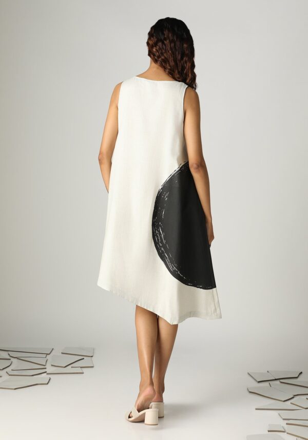 BULLSEYE DIAGONAL DRESS