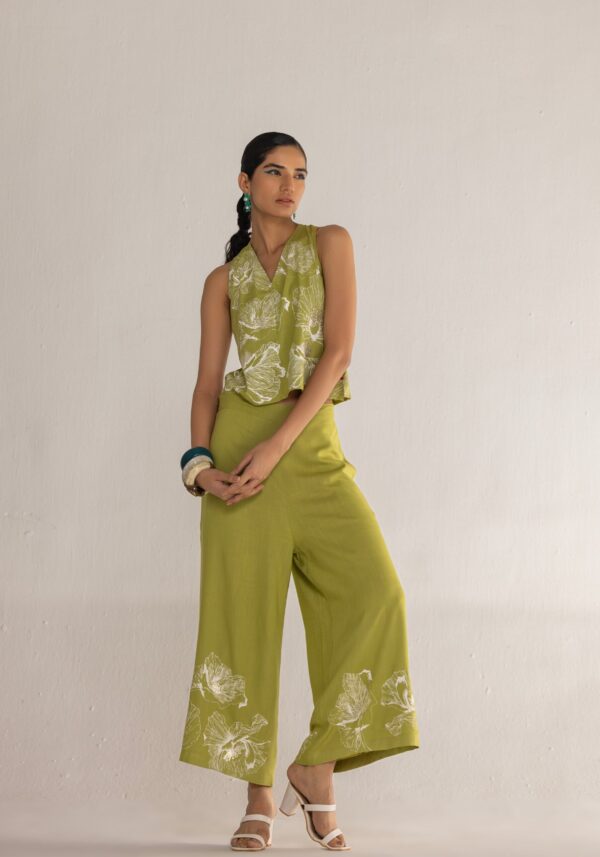 FLORAL WALTZ TWIST BACK CO-ORD
