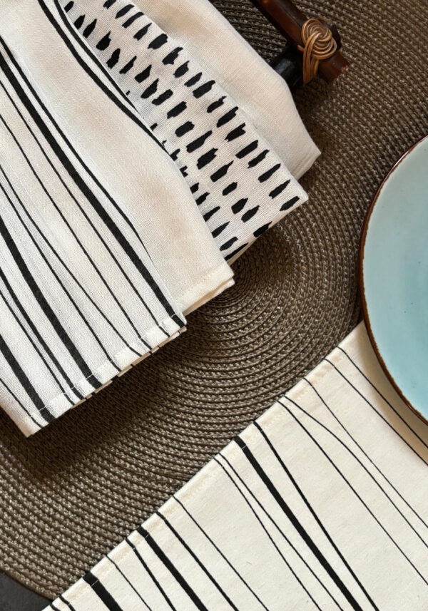 Forest Land Napkins Set of 4 - Off White