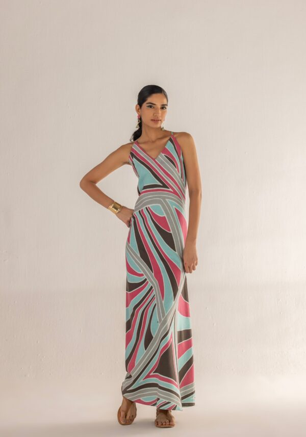 MIRAGE CRISS-CROSS DRESS