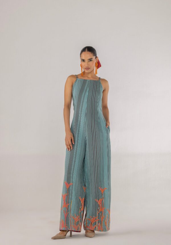 RETRO TWIST JUMPSUIT