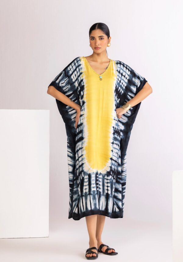 VELORA TIE DYE KAFTAN